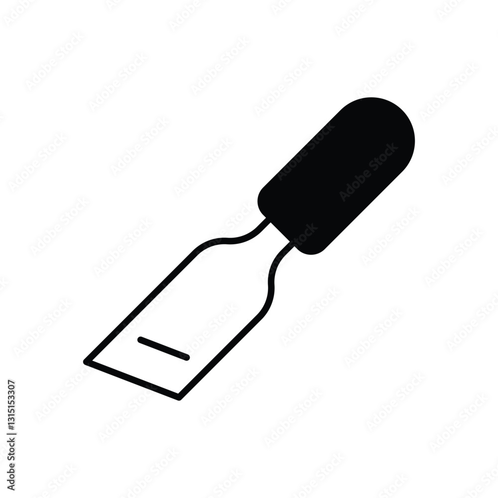 Chisel stock illustration Chisel stock illustration