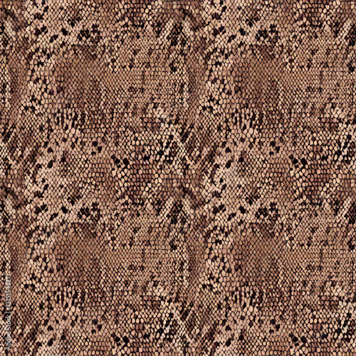 Seamless patterned texture of animal skin, animal print.