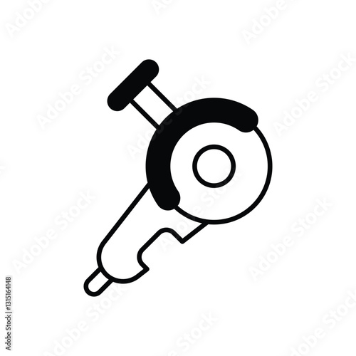 Angle Grinder stock illustration