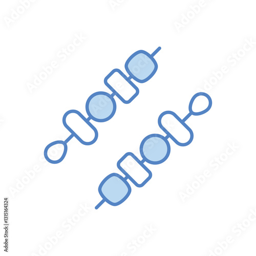 Skewers  Vector icon