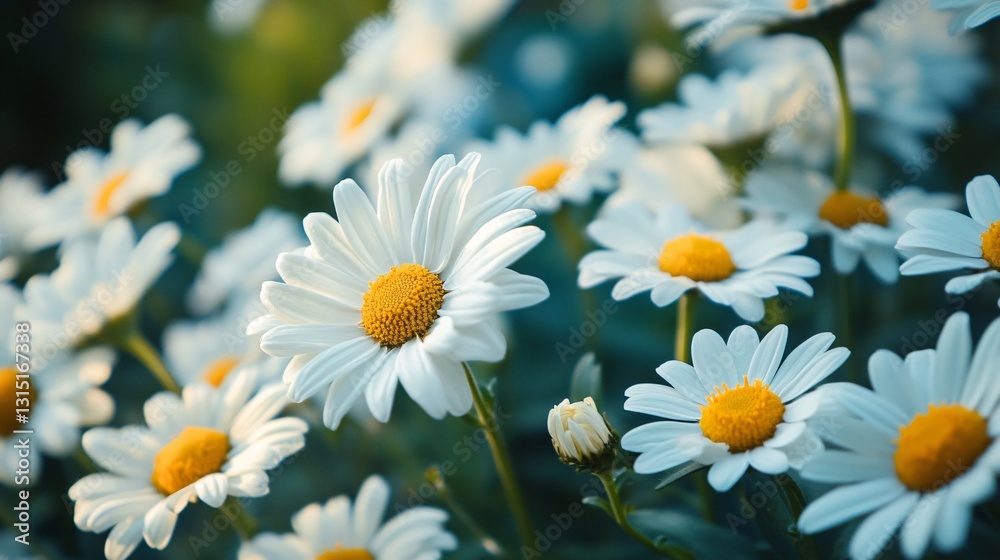 Fototapeta premium Stunning Daisies - Beautiful Floral Image