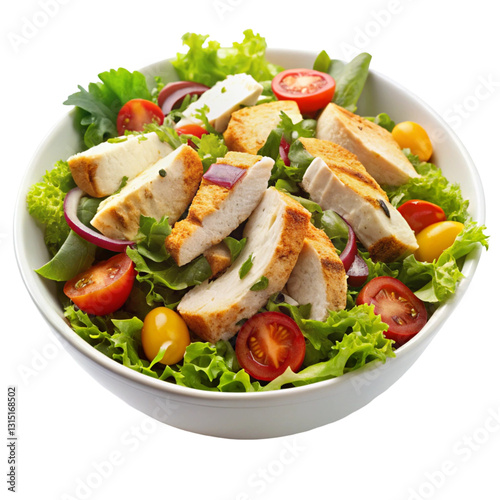 chicken and vegetable salad