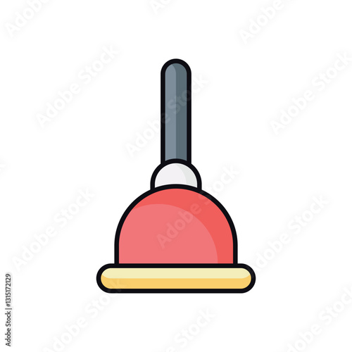 Plunger  stock illustration