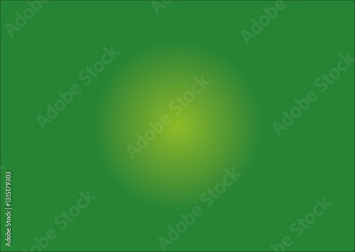 Green radial gradient
