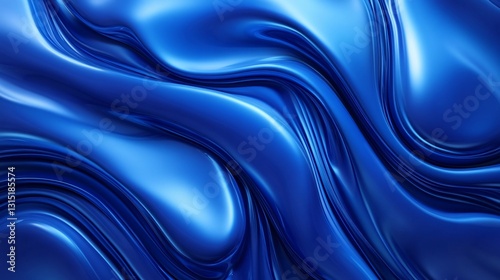 Blue Modern Abstract Background Art