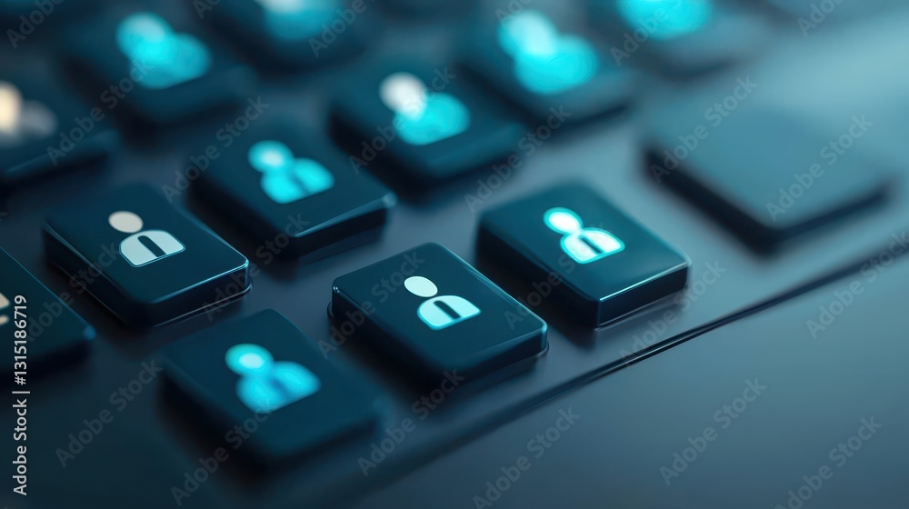 Closeup of computer keyboard, detailed view of keys and arrangement closeup Closeup of computer keyboard, detailed view of keys and arrangement closeup