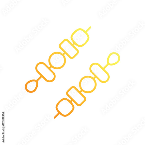 Skewers  Vector icon