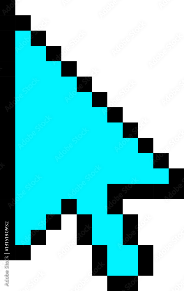 blue mouse pointer blue mouse pointer