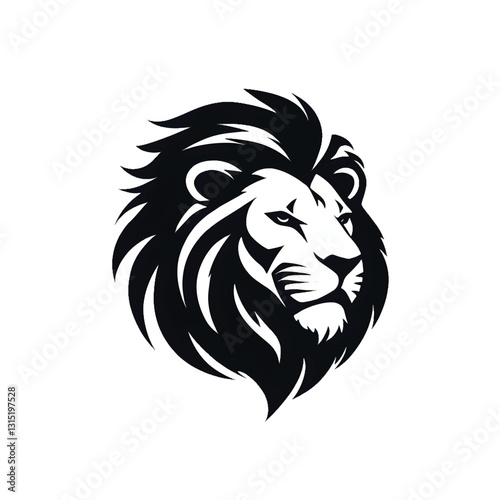 Wallpaper Mural Lion logo. Lion head. Lion Head logo on white background. Vector illustration. Torontodigital.ca