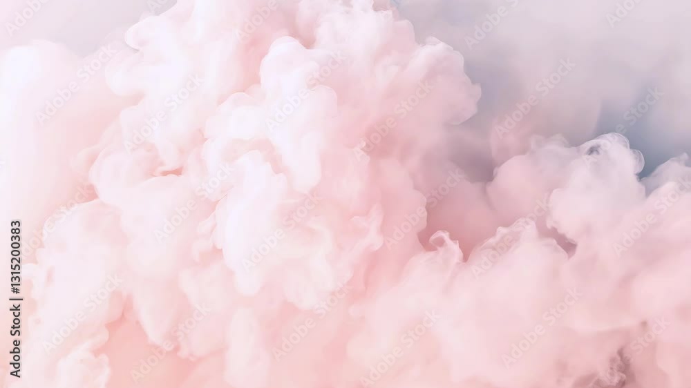 Pink abstract background texture of cotton smoky fluffy texture soft pastel color background with soft cotton wool and steam effect, slow motion Pink abstract background texture of cotton smoky fluffy texture soft pastel color background with soft cotton wool and steam effect, slow motion