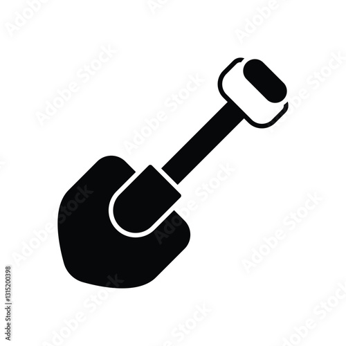 Shovel stock illustration
