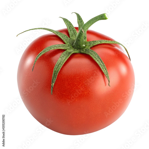 A tomato Isolated on a transparent background