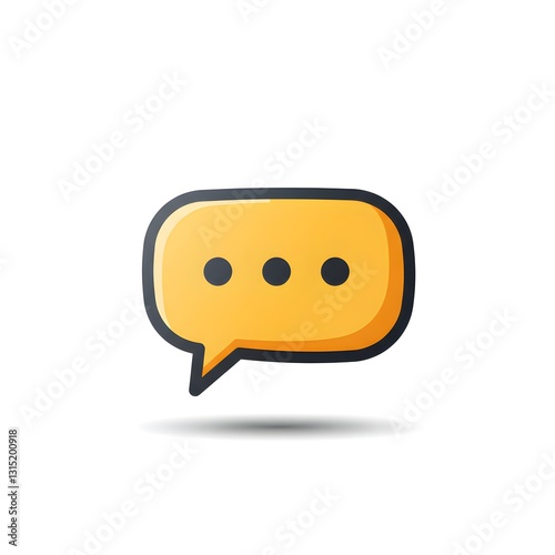 Social Media Chat Bubble Icon
