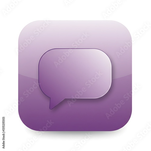Social Media Chat Bubble Icon