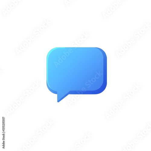 Social Media Chat Bubble Icon