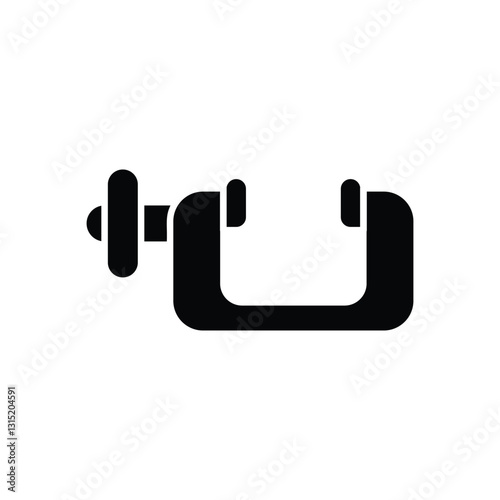 Clamps stock illustration
