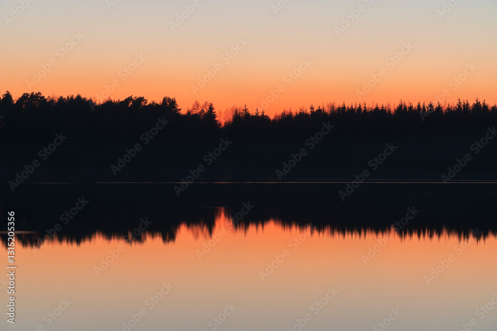 Fototapeta premium Jezioro Chojno