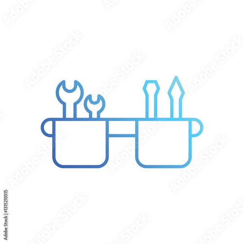 Tool Belt stock illustration