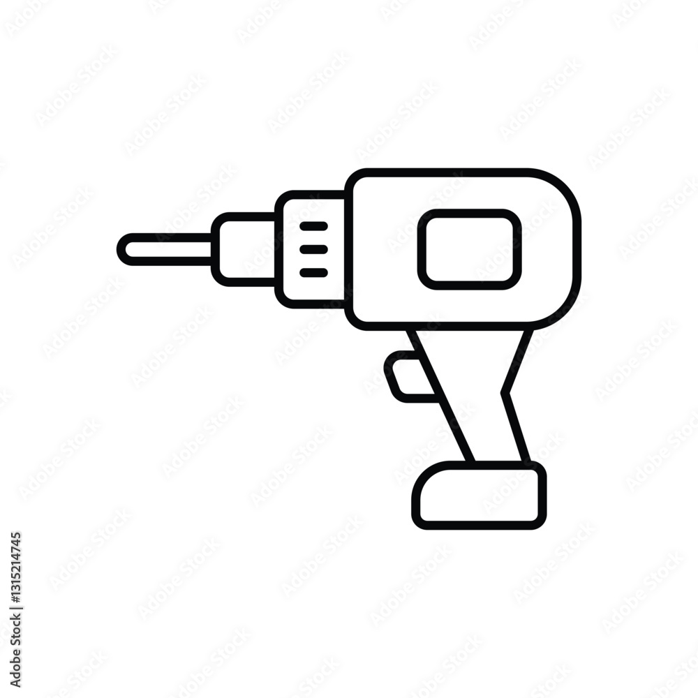 Drill stock illustration
