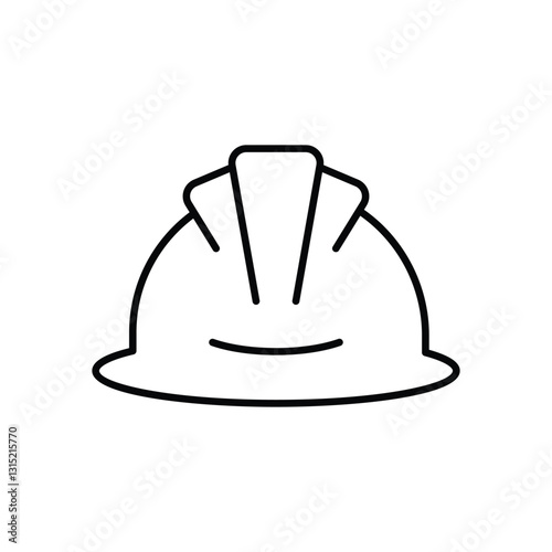 Hard Hat stock illustration
