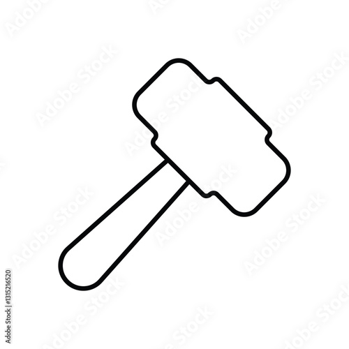 Sledgehammer stock illustration