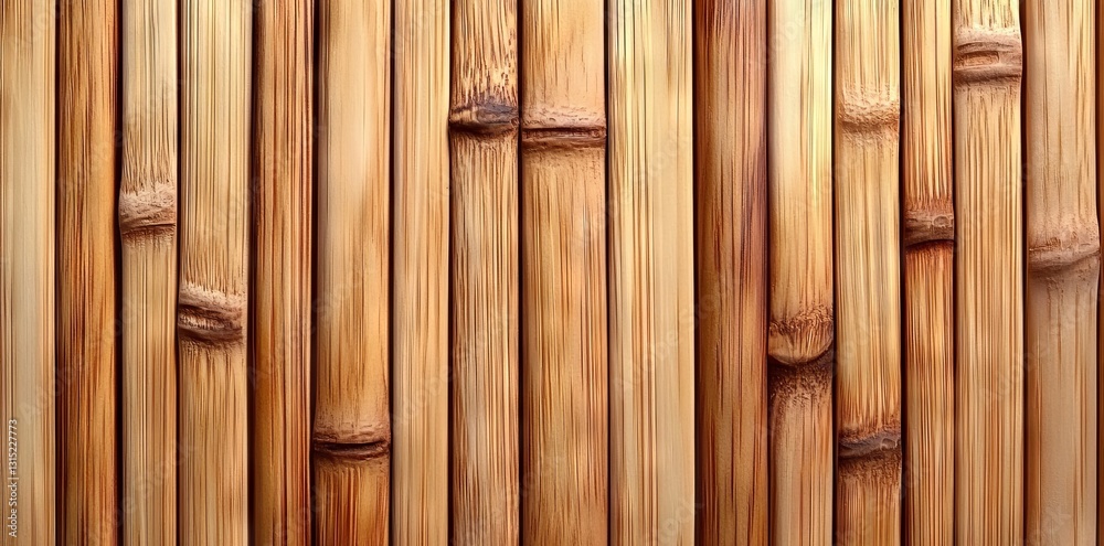 Fototapeta premium Sleek Minimalist Wooden Wall Paneling: Natural wood texture for interior design or backdrop