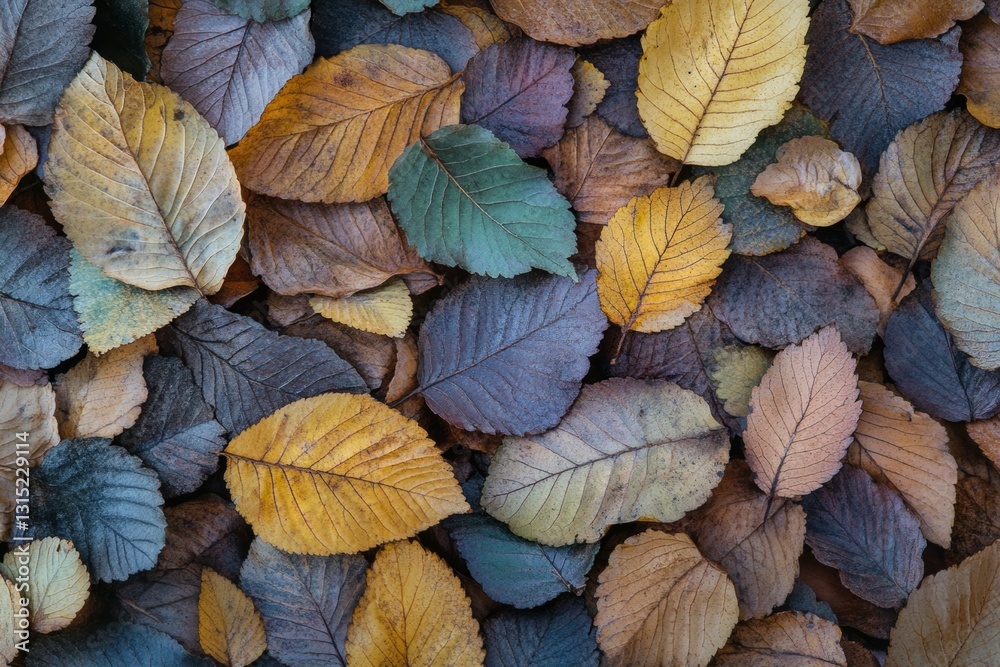 A vibrant collection of colorful autumn leaves scattered across the forest floor, showcasing various textures and colors that evoke the beauty of the changing seasons. A vibrant collection of colorful autumn leaves scattered across the forest floor, showcasing various textures and colors that evoke the beauty of the changing seasons.