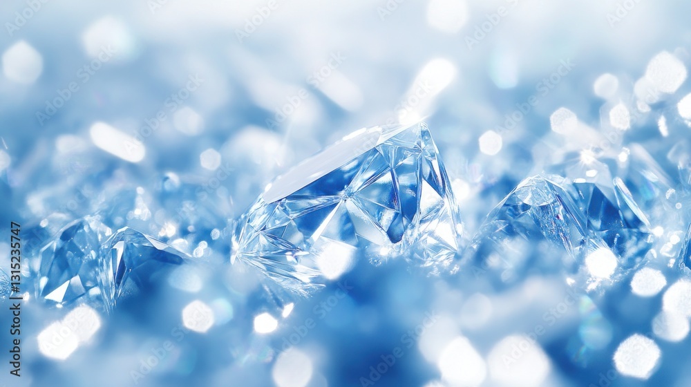 Brilliant Blue Diamonds: A Sparkling Symphony of Ice and Light Brilliant Blue Diamonds: A Sparkling Symphony of Ice and Light