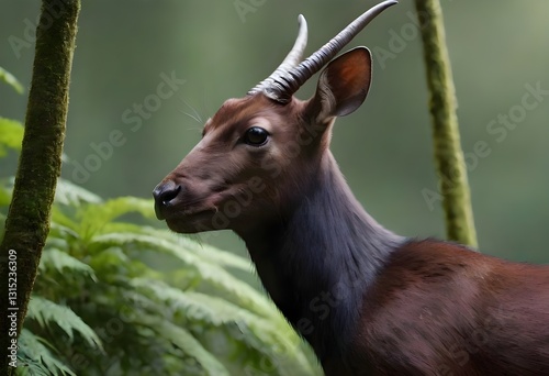 Elusive Saola – The Rare ‘Asian Unicorn’ in Its Natural Habitat photo