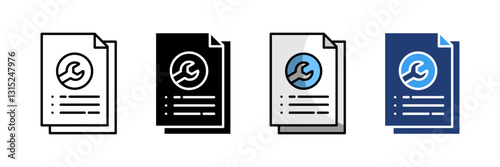Assembly Instructions  Icon Set Multiple Style Collection