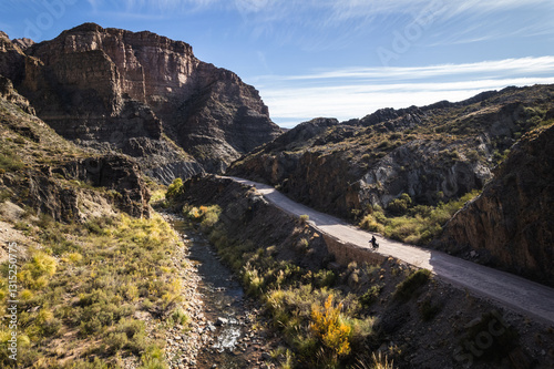 The gorgeous Atuel river canyon in Mendoza Argentina