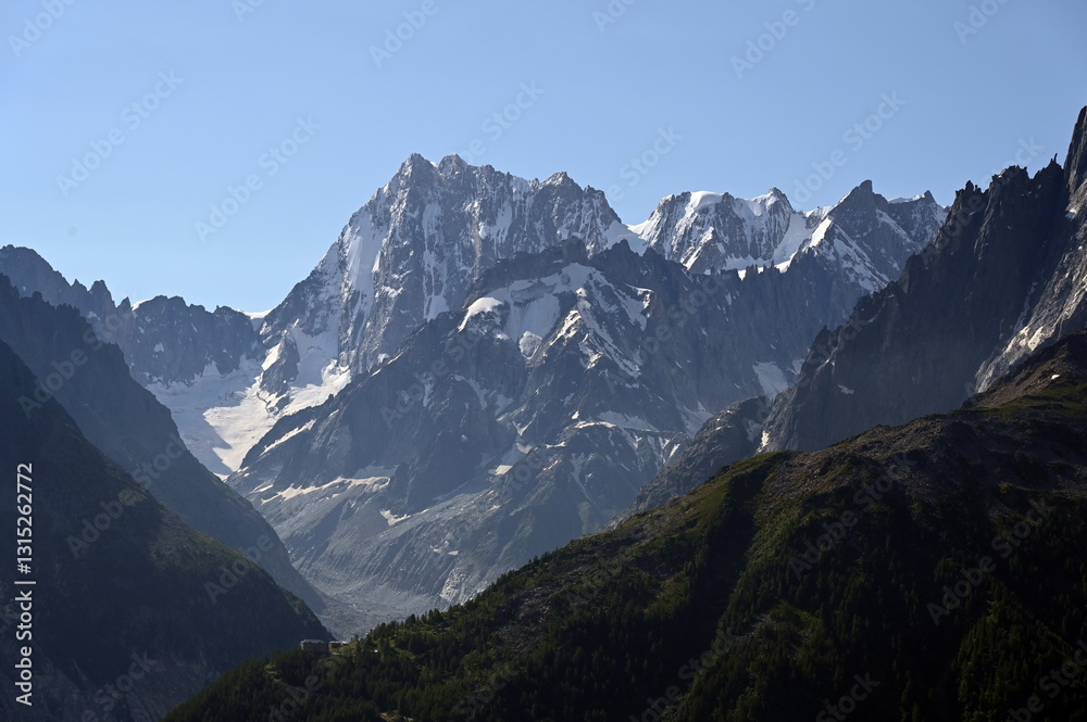 Fototapeta premium grandes jorasses