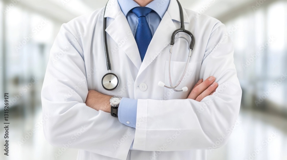 Portrait of a Doctor: Confidence and Care in Healthcare Portrait of a Doctor: Confidence and Care in Healthcare