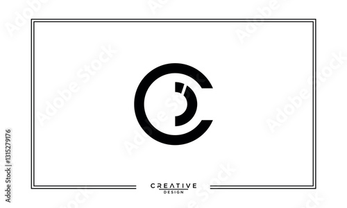 CI, IC,C , I, Abstract Letters Logo Monogram