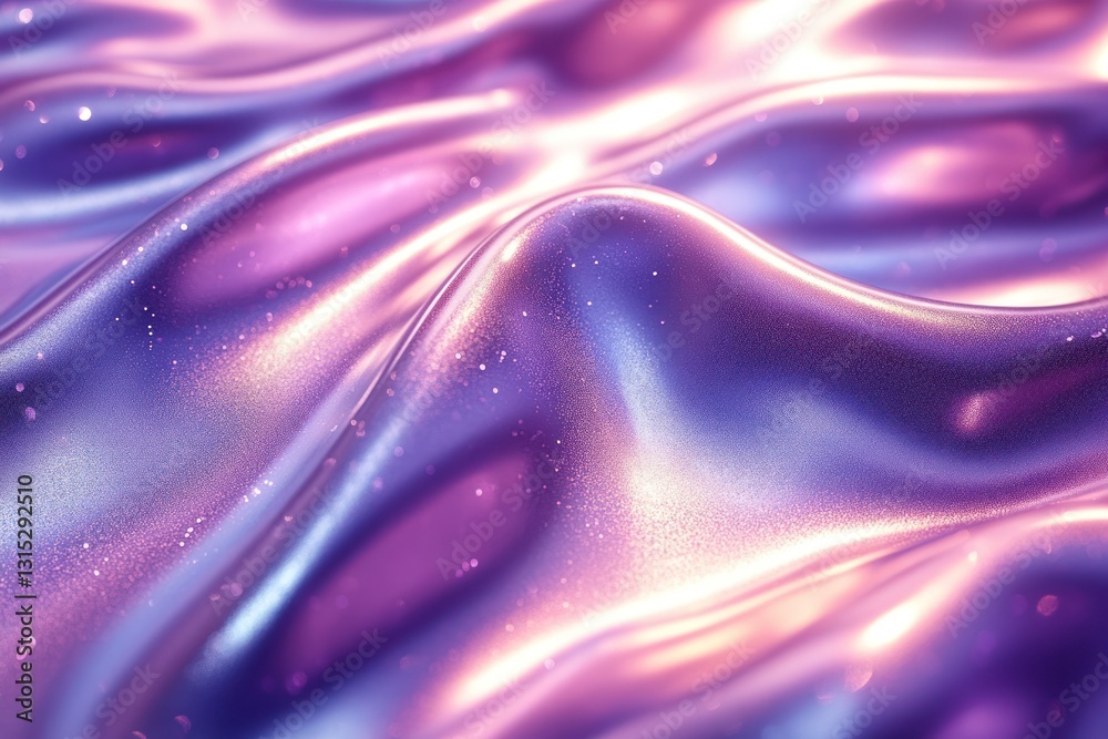 Vibrant 3D Chrome Purple Abstract Metallic Background Vibrant 3D Chrome Purple Abstract Metallic Background