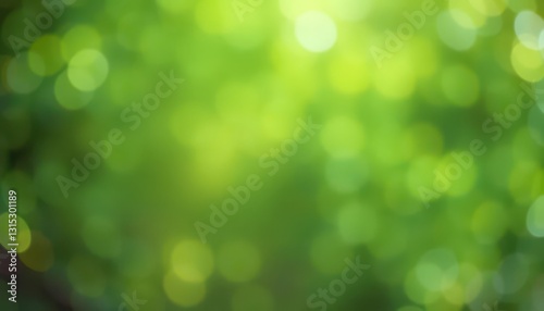 Abstract green bokeh background, soft and dreamy, nature photography, blurry