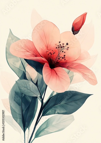 Professional Plant and Flower Illustration and Picture for Creative Design Projects