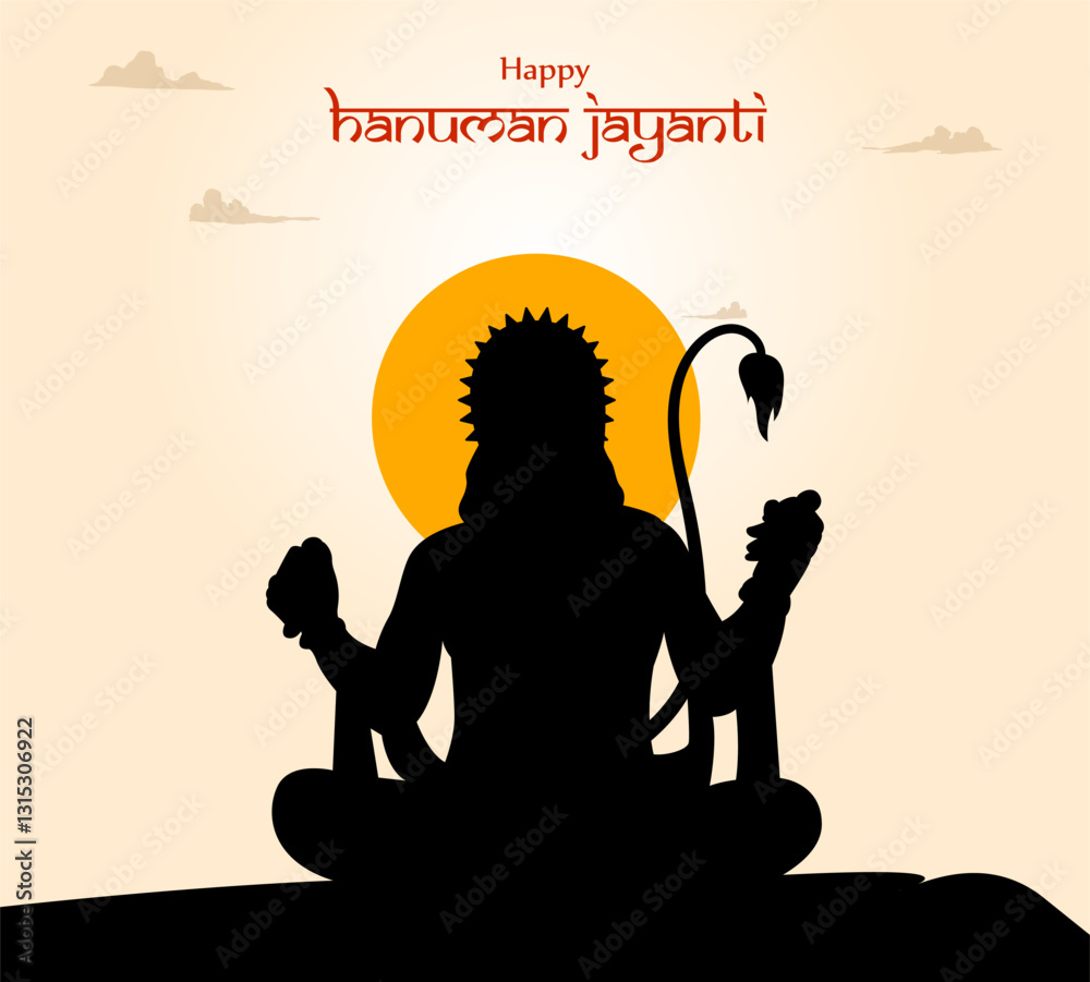 custom made wallpaper toronto digital"Spiritual Hanuman Jayanti Celebration with Divine and Traditional Energy"
