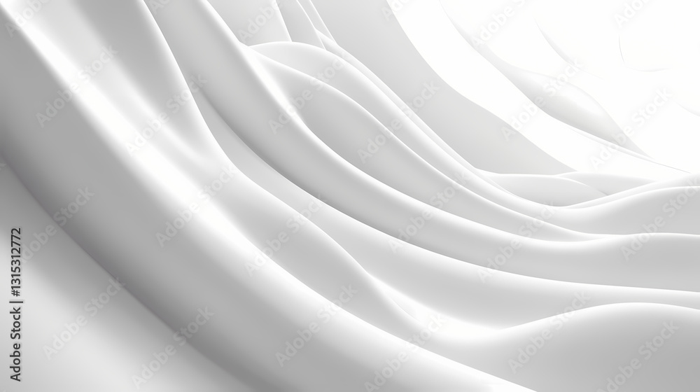 Fototapeta premium 3d white background studio