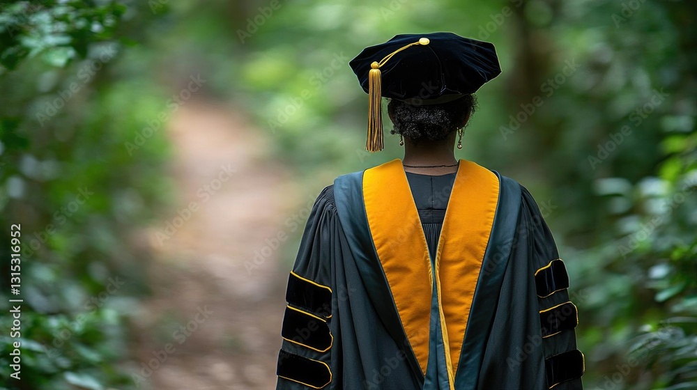custom made wallpaper toronto digitalGraduate's Journey: Celebrating Academic Success in Nature