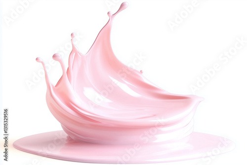 abstract pink splash background