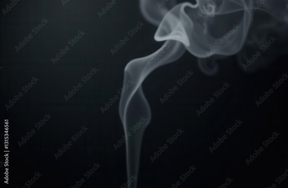 Ethereal smoke art design for elegant and modern interiors Ethereal smoke art design for elegant and modern interiors