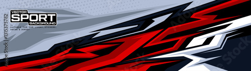 car livery design vector with exclusive colors. Graphic abstract stripe racing background kit designs for wrap vehicle