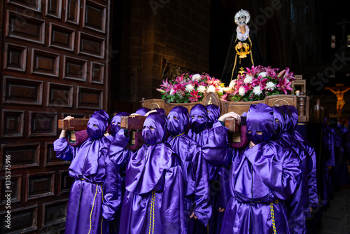 Imágenes de las procesiones de Ávila, España