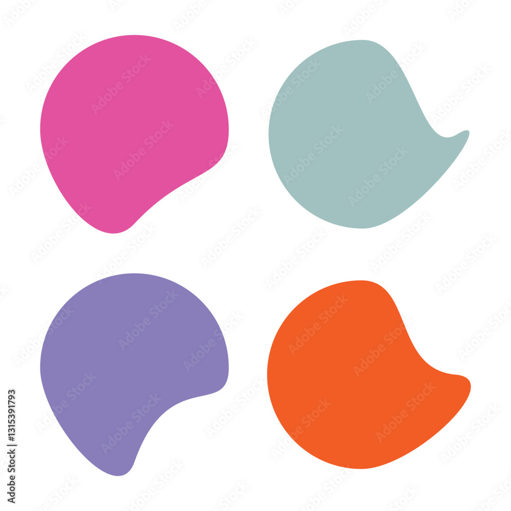 set of abstract organic blob shapes icon. blob shapes icon white background. set of abstract organic blob shapes icon. blob shapes icon white background.