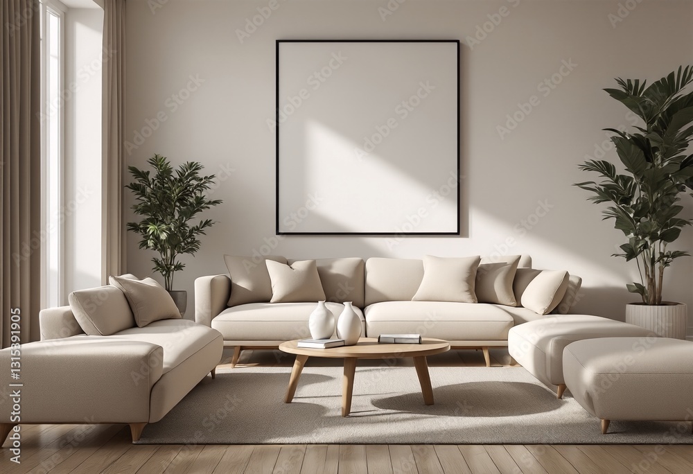 Fototapeta premium modern living room