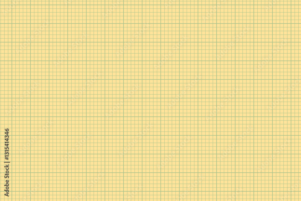 Millimeter graph paper grid. Abstract squared background. Geometric pattern for school, technical engineering line scale measurement. Lined blank for education isolated on transparent background.
