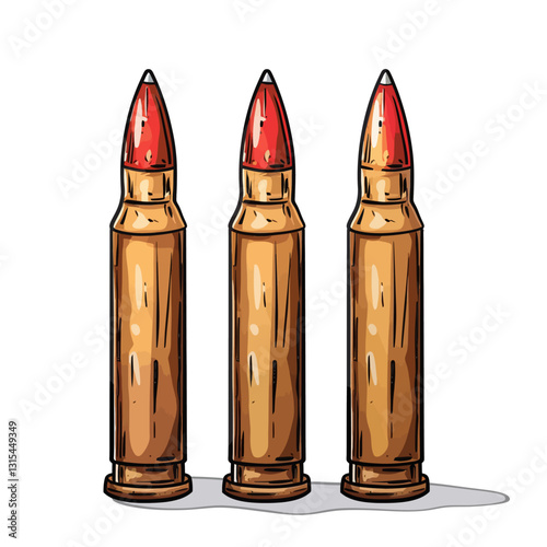 set of bullets