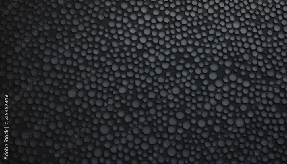 Matte Black Rubber Floor Texture with Circular Grip Pattern Matte Black Rubber Floor Texture with Circular Grip Pattern