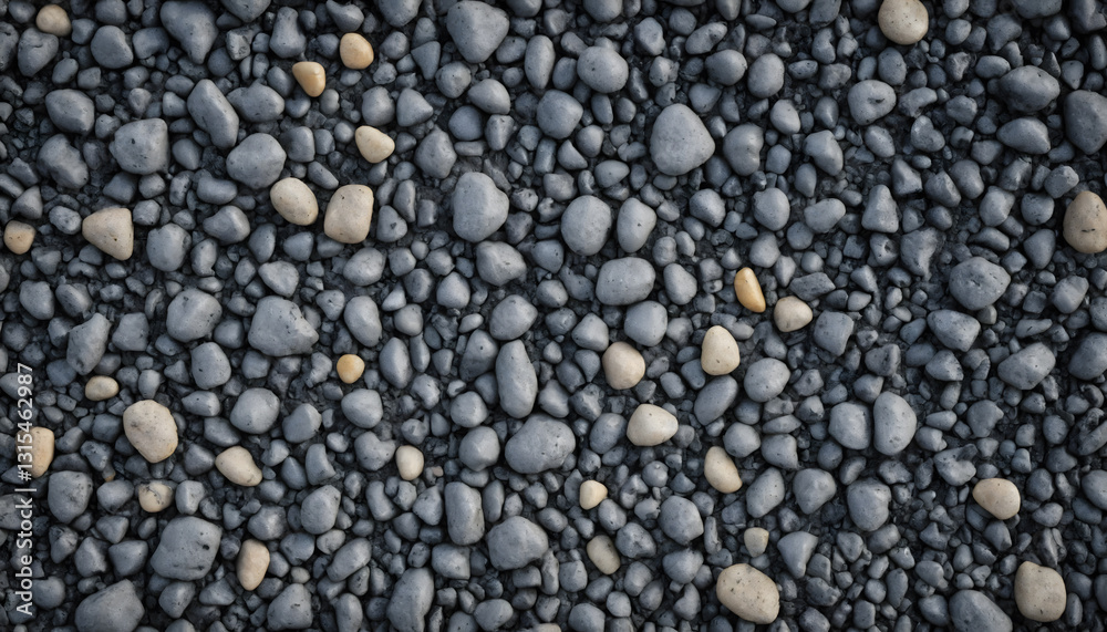 Rough Asphalt Road Texture with Small Pebbles Rough Asphalt Road Texture with Small Pebbles